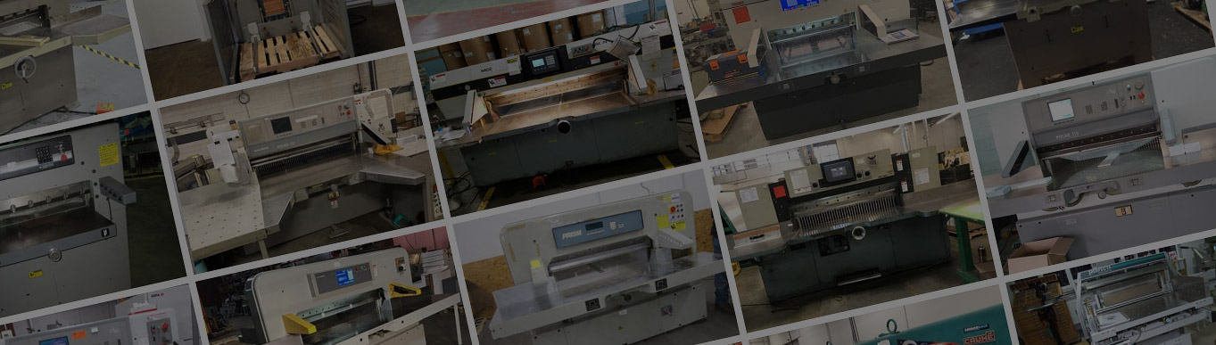 Colter & Peterson Refurbishes Paper Cutter Machine Conditions