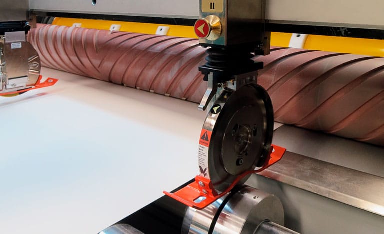 CHM paper sheeter double sided anvil