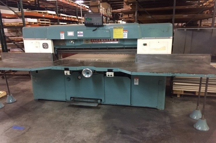 Used Dexter Lawson 60" 60 Pacemaker II Paper Cutter Machine