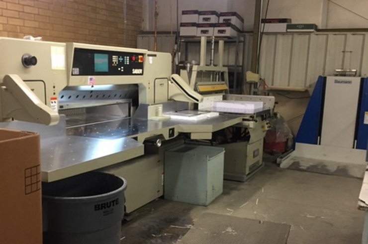 Used Saber 54" 137 Cutting System Machine