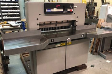 Used 30" Challenge Paper Cutter MPC Machine