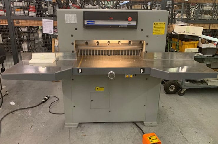 Used Challenge 30" MCPB Paper Cutter Machine