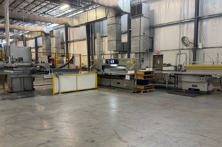 Used Saber 90" XXL Paper Cutter Machine
