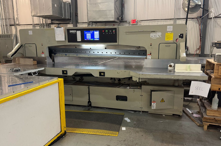 Used Saber 90" XXL Paper Cutter Thumbnail Photo Two