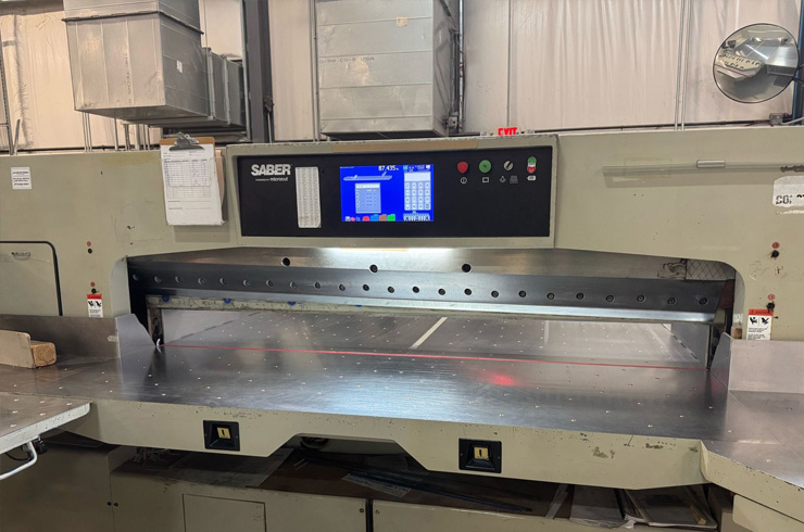 Used Saber 90" XXL Paper Cutter Thumnail Photo Seven