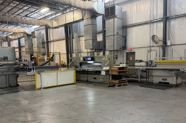 Used 90" Saber Paper Cutter XXL Machine