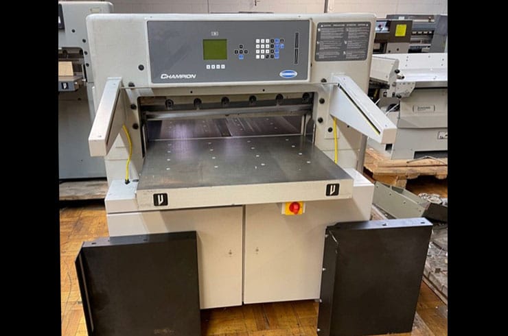 Used Challenge 30" XD Paper Cutter Machine