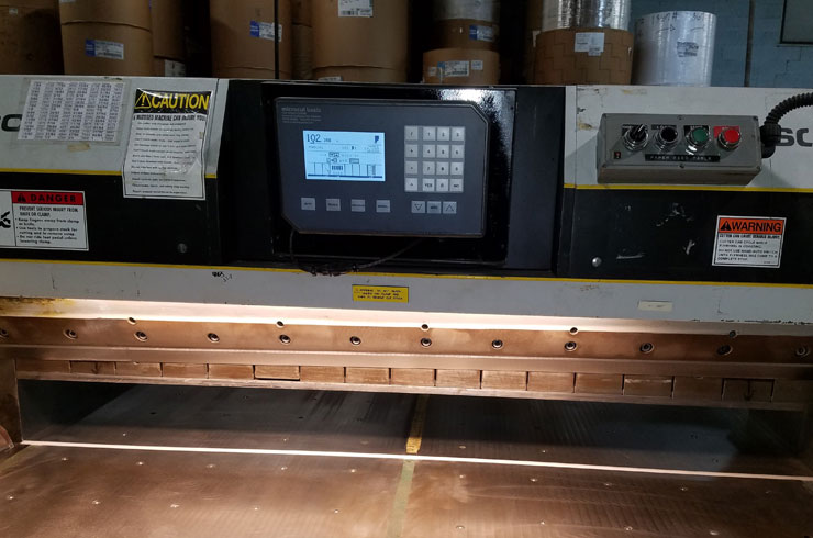 Used Dexter Lawson 70" MCC Paper Cutter Thumbnail Photo Two