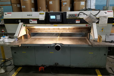 Used 70" Dexter Lawson Paper Cutter MCC Machine