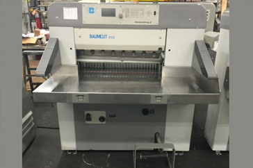 Used 31" Baumcut Paper Cutter Baumcut 31 Machine
