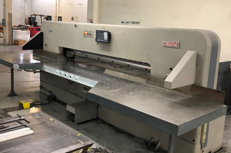 Used Cauhe 126" GH 260 Paper Cutter Machine