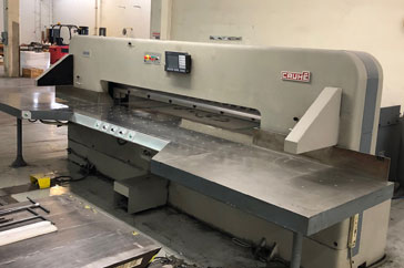 Used 126" Cauhe Paper Cutter GH 260 Machine