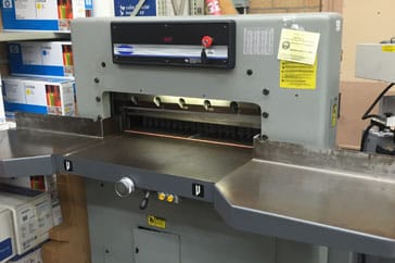 Used 30.5" Challenge Paper Cutter MCPB Machine