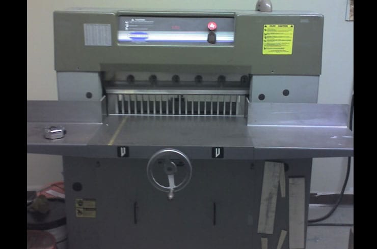 Used Challenge 26.5" Diamond Paper Cutter Machine