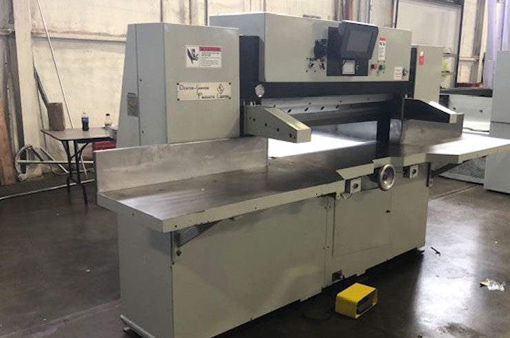 Used Dexter Lawson 52" 52 MPU Paper Cutter Thumnbail Photo Three