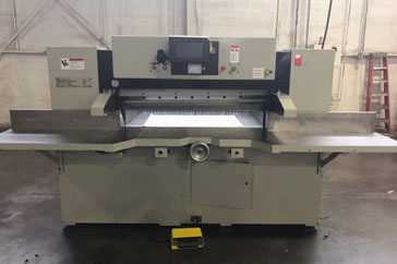 Used 52" Dexter Lawson Paper Cutter 52 MPU Machine