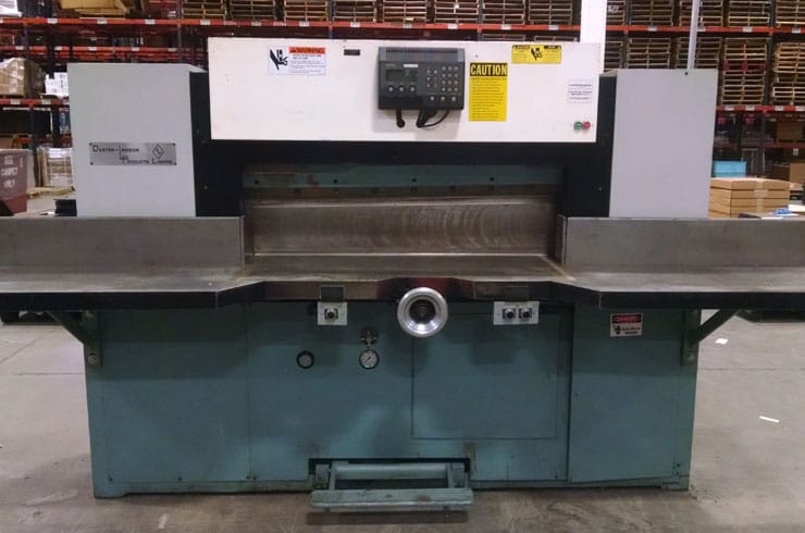 Used Dexter Lawson 47" 47 MPU Paper Cutter Machine