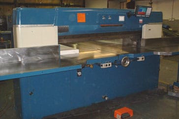 Used 70" Dexter Lawson Paper Cutter 70 Pacemaker II Machine