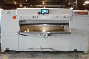 Used 87" Dexter Lawson Paper Cutter 87 Pacemaker II Machine