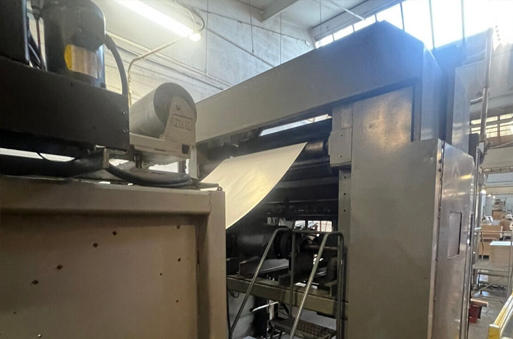 Used Maxson 49" Maxson 49” Rotary Fixed Bed Knife Sheeter Sheeter Thumnbail Photo Three