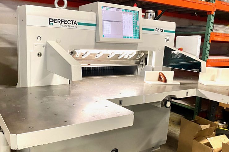 Used Perfecta 36" 92 TS Paper Cutter Machine