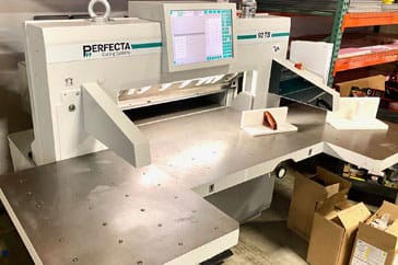 Used 36" Perfecta Paper Cutter 92 TS Machine