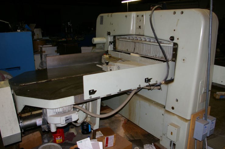 Used Polar 45" CE Paper Cutter Thumnbail Photo Three