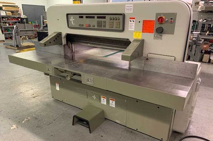 Used Polar 45" 115 EMC Paper Cutter Thumbnail Photo Two