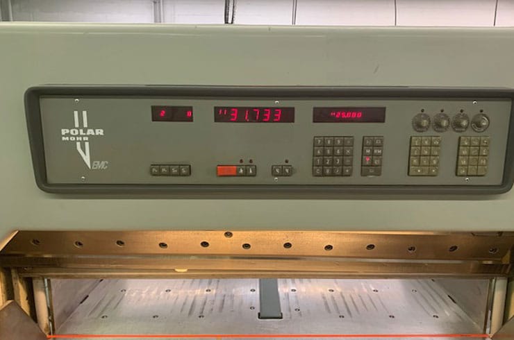 Used Polar 45" 115 EMC Paper Cutter Thumnbail Photo Three