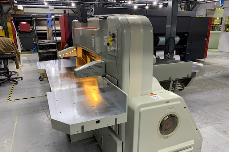 Used Polar 45" 115 CE Paper Cutter Thumbnail Photo Two