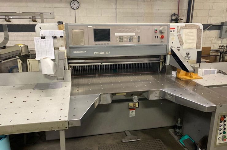 Used Polar 54" ED Cutting System Machine