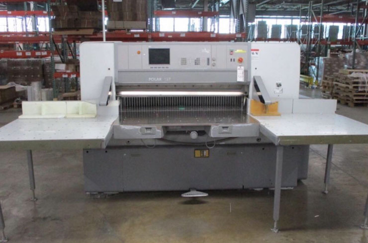 Used Polar 54" 137 ED Paper Cutter Machine