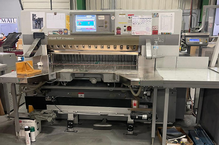 Used Polar 54" 137 XT-AT Cutting System Machine