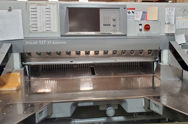 Used Polar 54" 137 XT-AT Cutting System Thumnbail Photo Three
