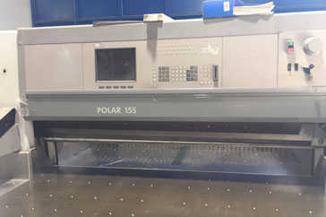 Used 61" Polar Cutting System 155 ED Machine