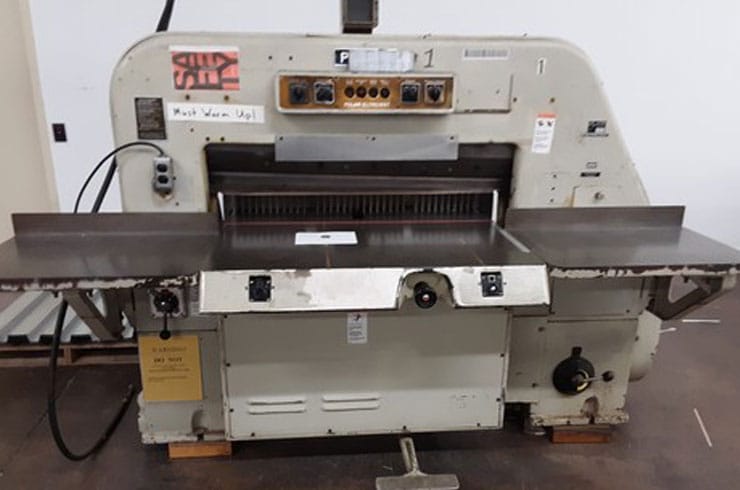 Used Polar 42" 107 EL Paper Cutter Machine