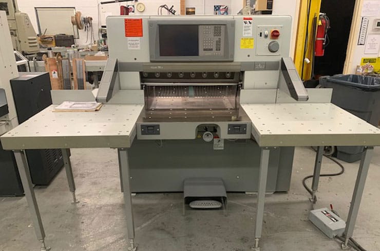 Used  30" 78 X Paper Cutter Machine