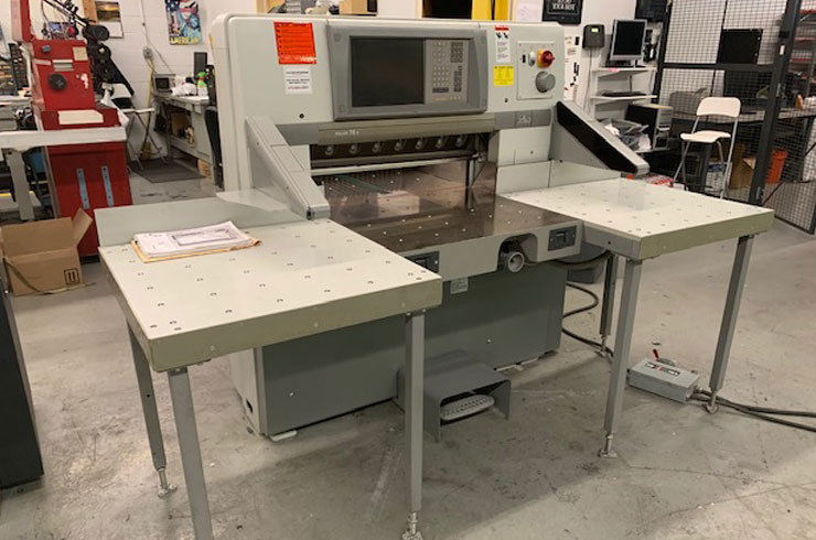 Used  30" 78 X Paper Cutter Thumbnail Photo Two