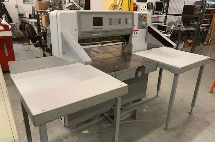 Used Polar 30" ED Paper Cutter Thumbnail Photo Two