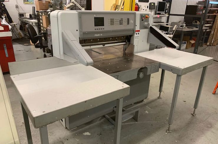 Used Polar 30" ED Paper Cutter Thumnail Photo Two