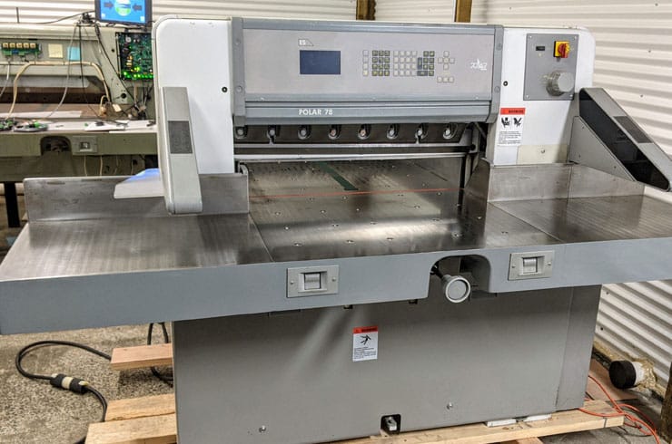 Used Polar 30.7" Polar Paper Cutter Machine