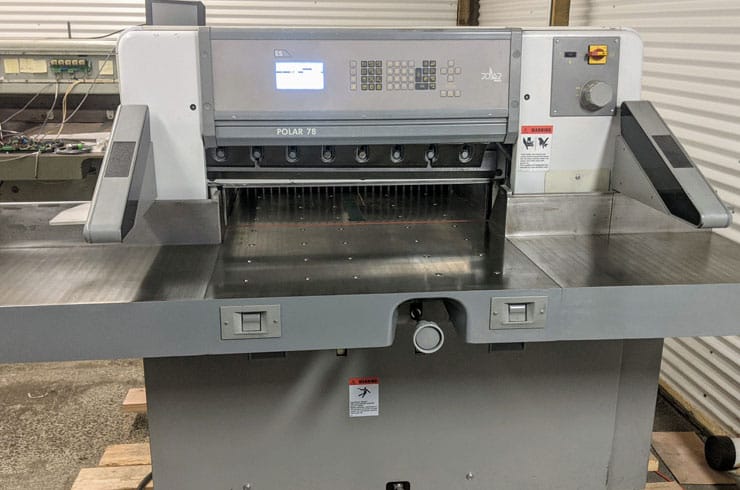 Used Polar 30.7" Polar Paper Cutter Thumbnail Photo Two
