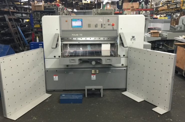 Used Polar 45" 115 ED Paper Cutter Machine