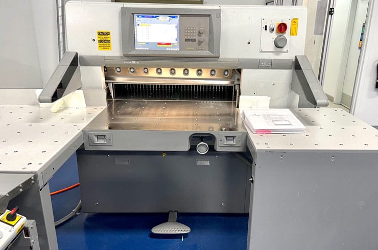 Used Polar 36" 92 XT Paper Cutter Thumbnail Photo Two