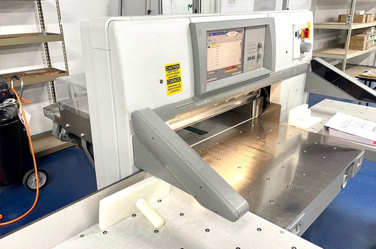 Used Polar 36" 92 XT Paper Cutter Thumbnail Photo Four