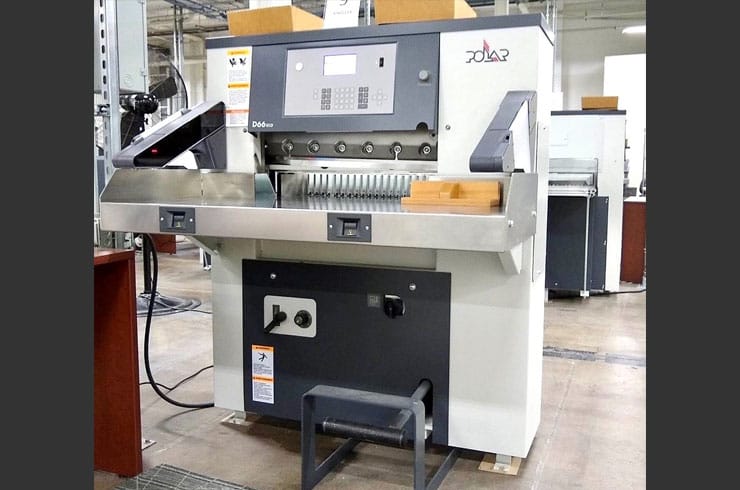 Used Polar 26" D 66 ECO Paper Cutter Machine