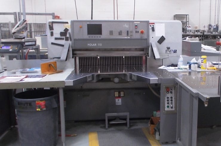 Used Polar 45" 115 ED Cutting System Machine