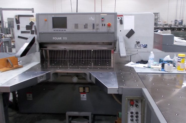 Used Polar 45" 115 ED Cutting System Thumnail Photo Five