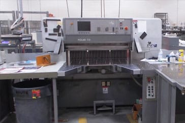 Used 45" Polar Cutting System 115 ED Machine