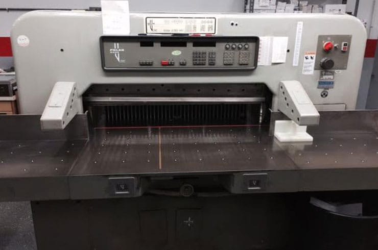 Used Polar 45" 115 EMC Paper Cutter Machine